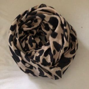 charlotte russe leopard infinity scarf lightweight